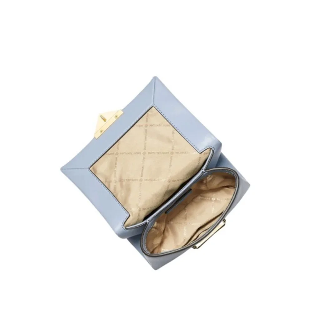 BNWT MICHAEL KORS CECE SMALL SHOULDER CROSSBODY BAG | CONVERTIBLE PURSE | PALE B - Picture 4 of 7